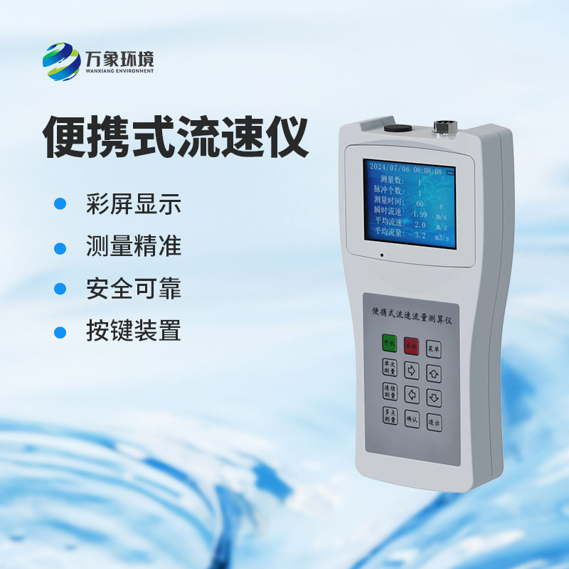 Portable direct reading current meter - Fast flow rate data acquisition