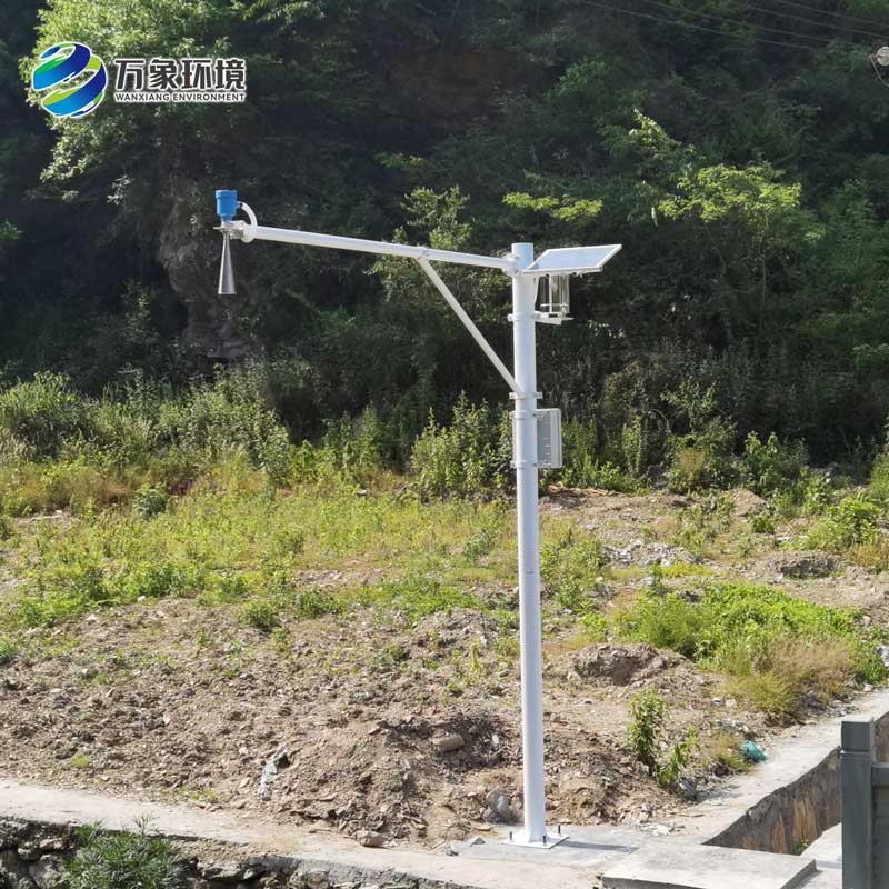 The radar water level monitoring station mainly monitors the water level in real time