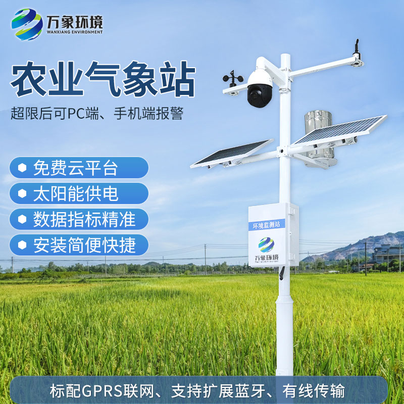 Farmland environment information monitoring system is responsible for collecting agro-meteorological environment parameters