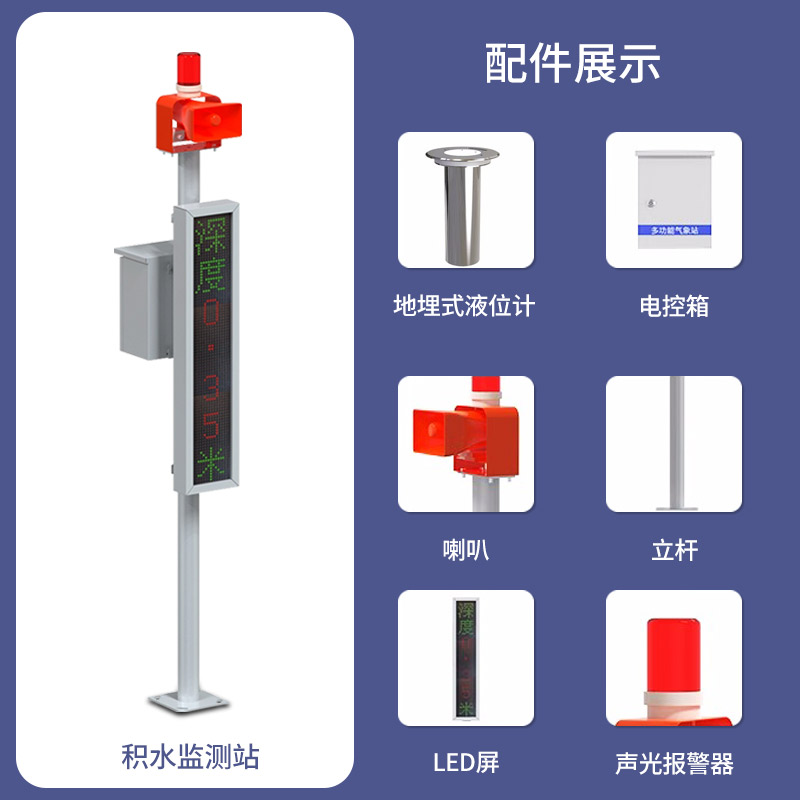 道路积水监测系统为排水管理部门提供有效的数据